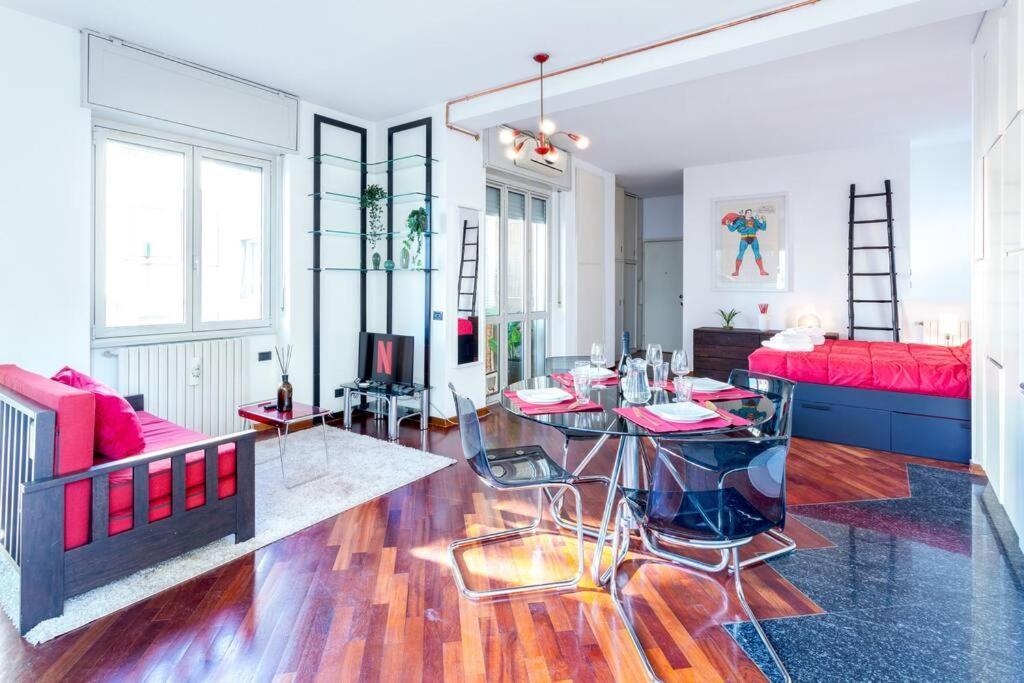 밀라노 Duomo 10 Min Luxury • Terrazzo • Wi-Fi • Netflix 아파트 외부 사진